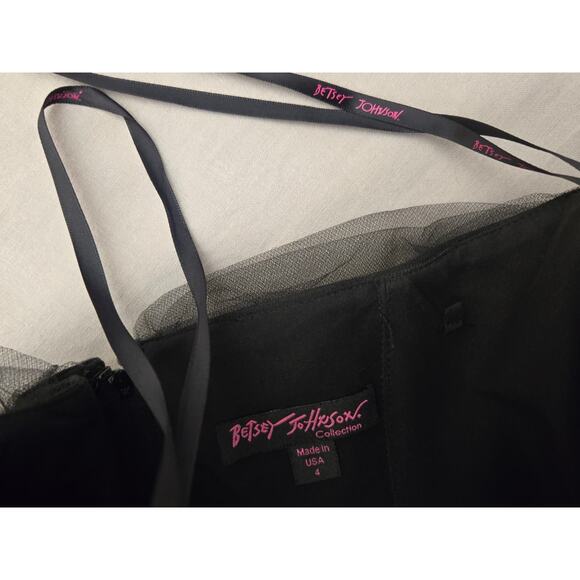 Betsey Johnson Ballet Dress, Size 4, Black and gray - Picture 6 of 6